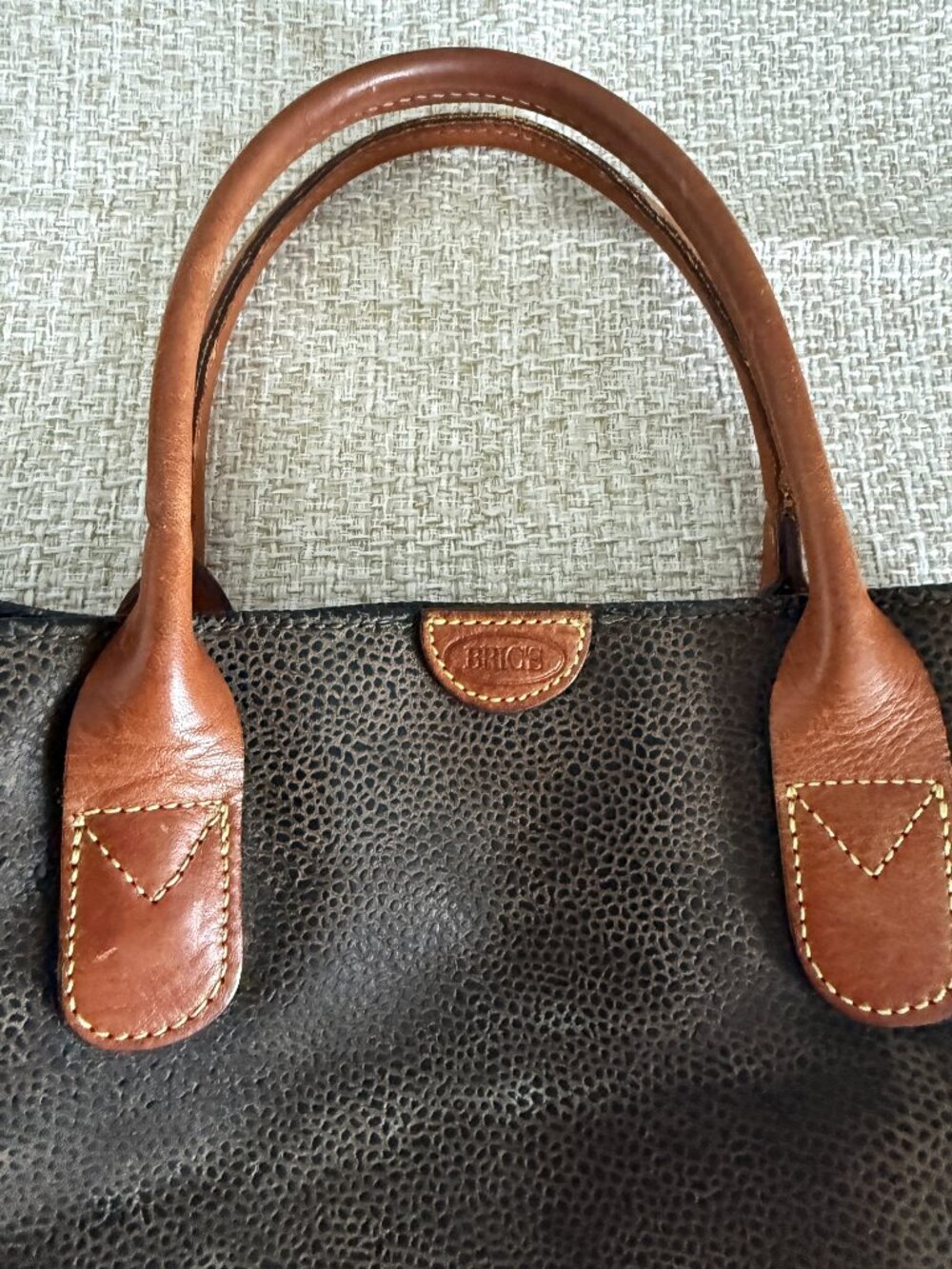Bric's Tote Bag Brown leather shoulder bag - Picture 10 of 13